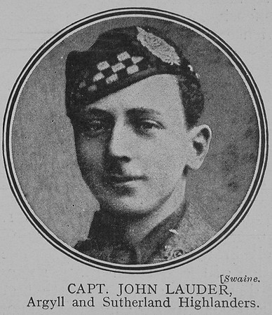 Lauder J Captain 8th Argyll Sutherland Highlanders The Great War Vol 8
