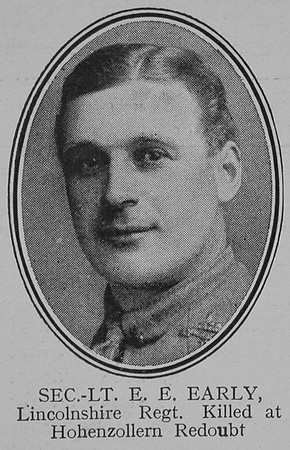 Early E E 2nd Lt 5th Lincolnshire Regiment The Great War Vol 8