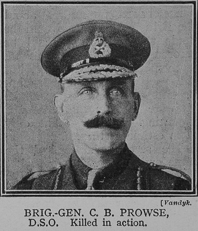 Prowse C B Brig Gen DSO General Staff The Great War Vol 8