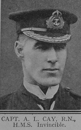 Cay A L Captain HMS Invincible Royal Navy The Great War Vol 8