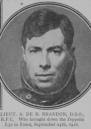 Brandon A de B Lt DSO Royal Flying Corps The Great War Vol 8
