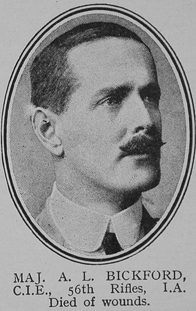 Bickford A L Major Indian Army The Great War Vol 8