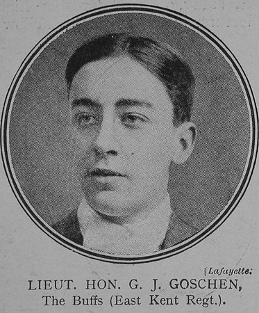 Goschen G J Lt The Hon 5th East Kent Regiment The Great War Vol 8