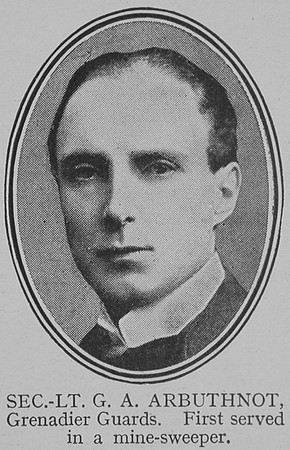 Arbuthnot G A 2nd Lt 2nd Grenadier Guards The Great War Vol 8