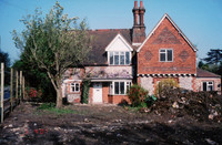 An Old Cottage In Park Lane Before Demolition 2007