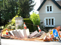 Damage To Ashtead Park Gates June 2015
