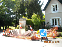 Damage To Ashtead Park Gates June 2015