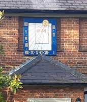 Sun Dial Detail The Old Headmaster's House Rookery Hill Ashtead Park