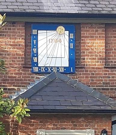 Sun Dial Detail The Old Headmaster's House Rookery Hill Ashtead Park