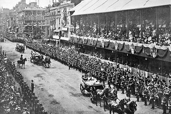 The Princesses In Pall Mall Queens Jubilee 22nd Jun 1897