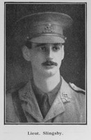 Slingsby A E K Lt 6th West Riding Regiment