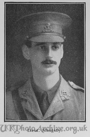 Slingsby A E K Lt 6th West Riding Regiment