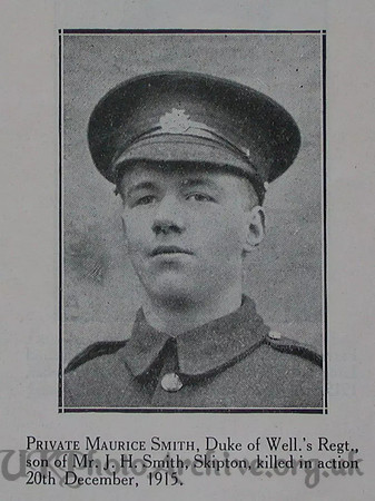 Smith M Pte 6th West Riding Regt Craven Roll Of Honour