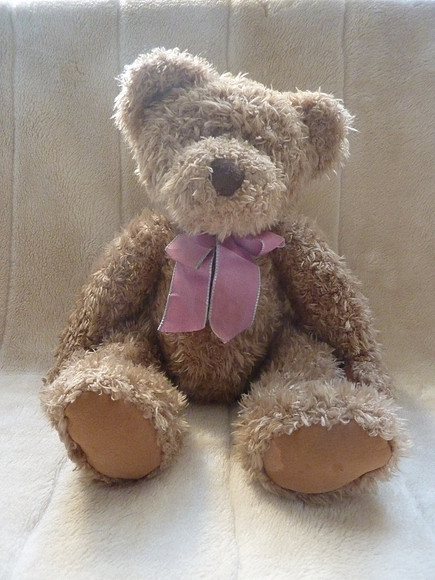 Large Russ Berrie Teddy Bear Harlington 14 Inches