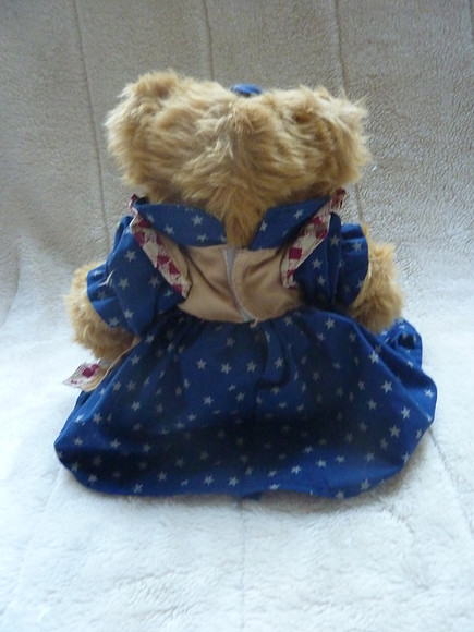 Russ Bear Amelia 10" Soft Plush Dressed Teddy Bear