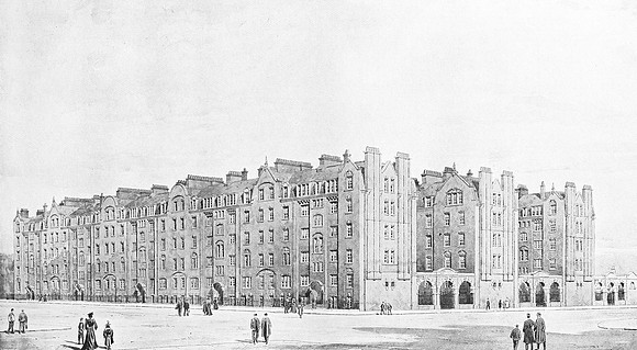 Jessel House, Norfolk House And Probyn House Westminster 1905