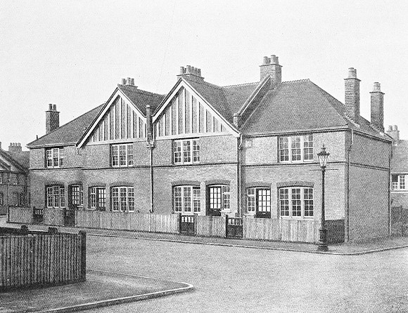 Peabody Cottages Herne Hill 1905