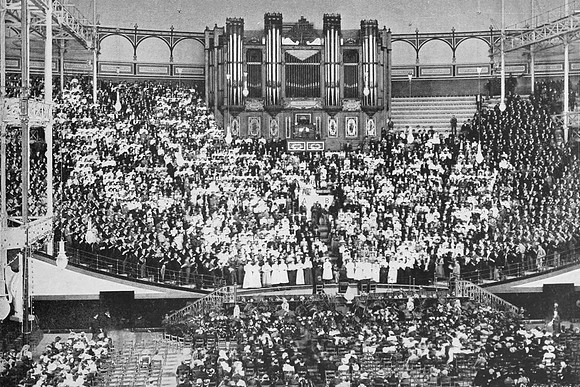 A Temperance Demonstration At Crystal Palace 1897
