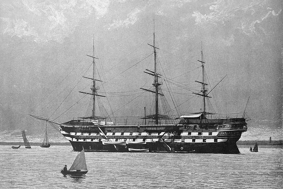 The Worcester Training Ship 1880s