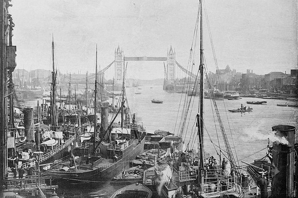 Tower Bridge London 1890s