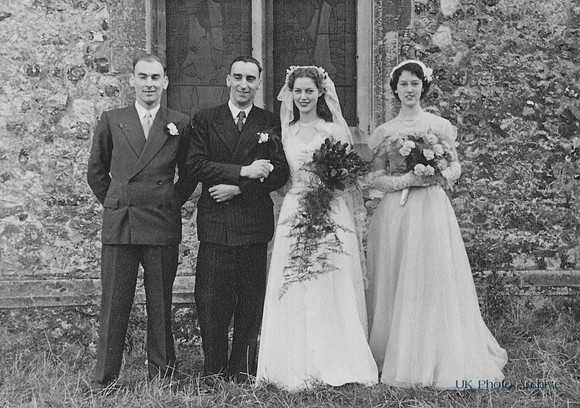 Marriage Of Margery Piles And Stanley Cole 20th Sep 1952 6