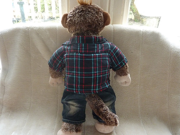 Build A Bear Monkey Fully Dressed 18 Inches