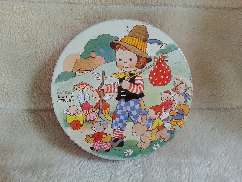 Vintage Mabel Lucie Attwell Sweet Tin