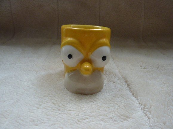 Bart Simpson Official Matt Groening 2006 Fox Egg Cup