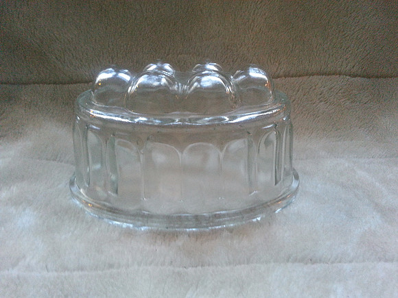 Vintage Glass Jelly Mould