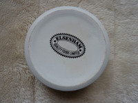 Vintage Elsenham Foods Preserve Dish With Fruit Design