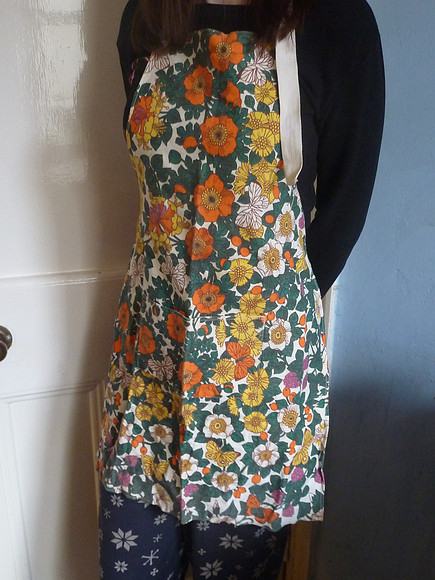 Retro Kitchen Apron