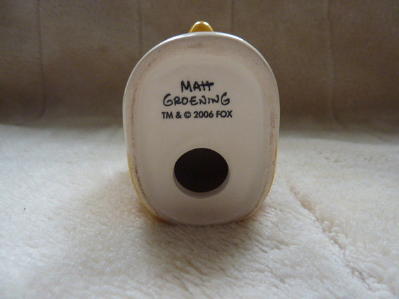 Bart Simpson Official Matt Groening 2006 Fox Egg Cup