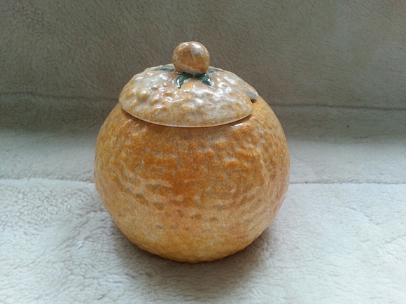 Vintage Retro 60s Lidded Marmalade Pot Royal Norfolk