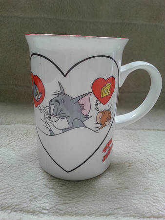 Retro St George Fine Bone China Tom And Jerry Mug 1990