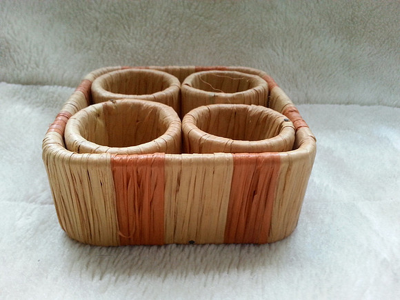 Selection Of Retro Kitchen Collectables Napkin Rings And Egg Cosies