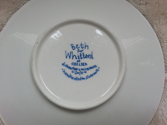 Beth For Whittard Of Chelsea Cats On The Tiles Large Cup And Saucer