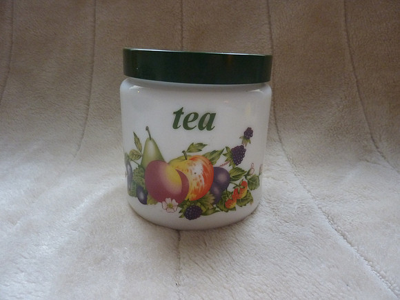 Vintage Retro 1970s CLP Tea Storage Jar Cannister