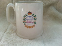 Beswick Coronation Mug Queen Elizabeth II 1953