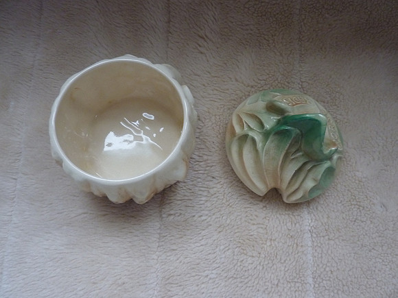 Sylvac Sauce Face Lidded Pot 5048 Horseradish Sauce