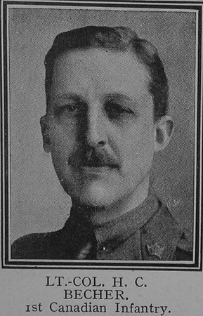 Becher H C Lt Col Canadian Expeditionary Force The Great War Vol 6