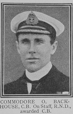 Backhouse O Comm CB Royal Naval Division The Great WarVol 6