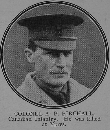 Birchall A P Col Canadian Expeditionary Force The Great War Vol 6