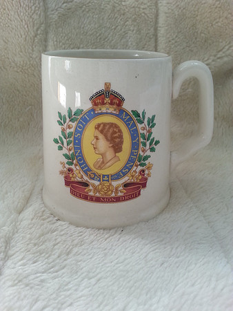 Beswick Coronation Mug Queen Elizabeth II 1953