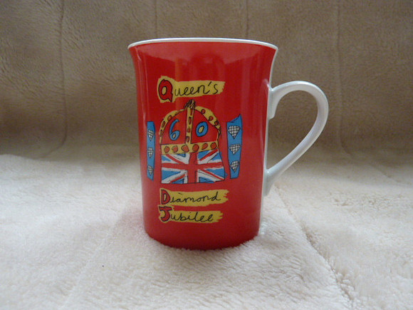 Elgate Queens Diamond Jubilee Souvenir Mug