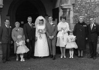 The Wedding Of Dennis R Waller And Dorothy J Overton Norwich 1965