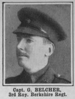 Belcher G Captain 3rd Royal Berkshire Regiment The War Illustrated Vol 4