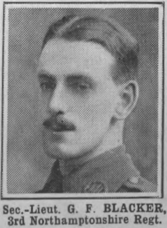 Blacker G F 2nd Lt Northamptonshire Regiment The War Illustrated Vol 4