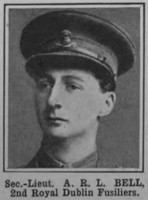 Bell A R L 2nd Lt 2nd Royal Dublin Fusiliers The War Illustrated Vol 4