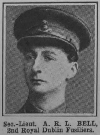 Bell A R L 2nd Lt 2nd Royal Dublin Fusiliers The War Illustrated Vol 4