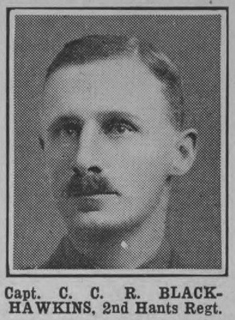 Black-Hawkins C C R Captain 2nd Hampshire Regiment The War Illustrated Vol 4